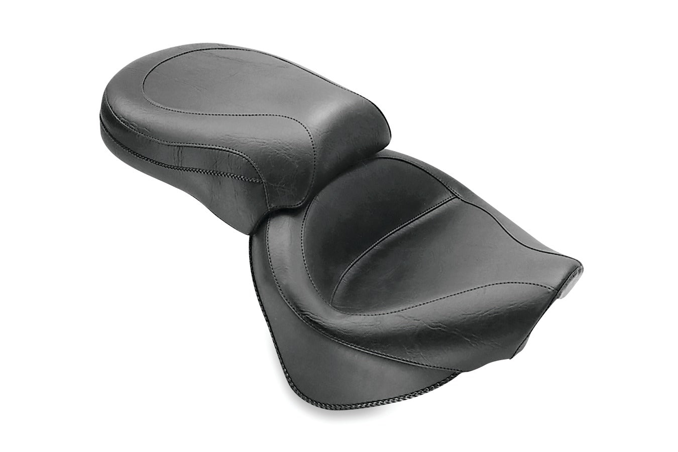 Wide Touring Motorcycle Seat for Yamaha V-Star 1100 Classic/Silverado 2000-2009