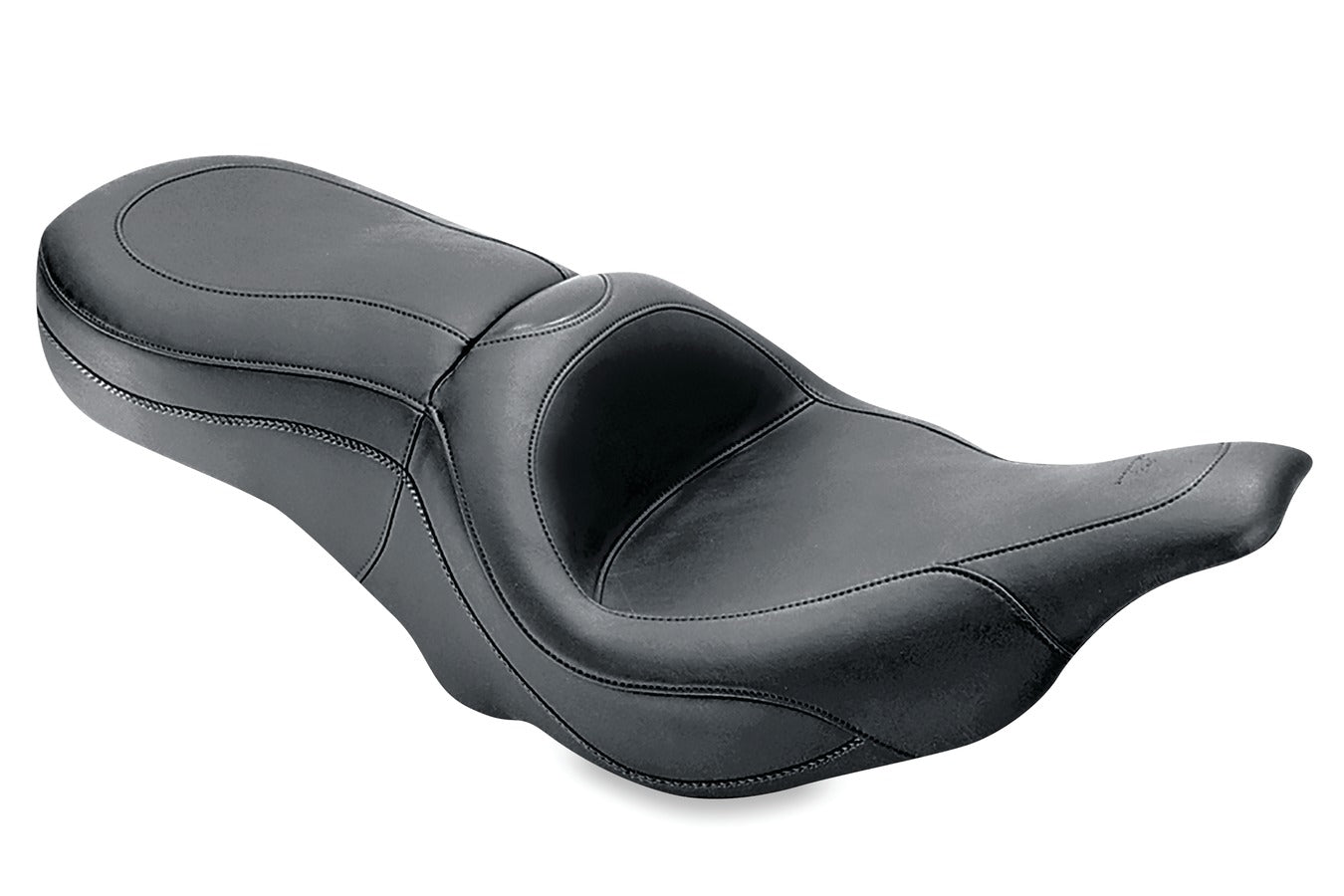 Sport Touring One-Piece, 2-Up Motorcycle Seat for Harley-Davidson Electra Glide & Road Glide 1997-2007
