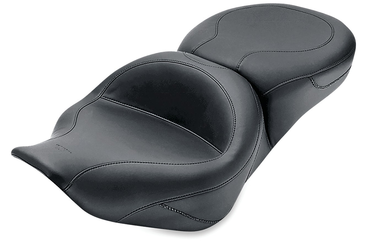 2 UP Low-Pro Seat For Harley 1997-2007 Road King FLHR & 2006-2007