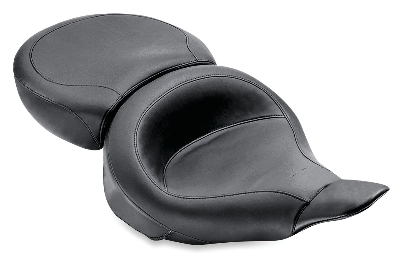 Wide Touring One-Piece, 2-Up Motorcycle Seat for Harley-Davidson Electra Glide & Tour Glide 1985-1988