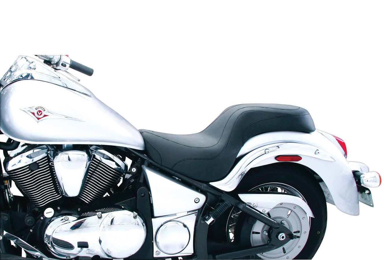 DayTripper™ One-Piece, 2-Up Motorcycle Seat for Kawasaki Vulcan 900 Classic & Custom 2006-2024