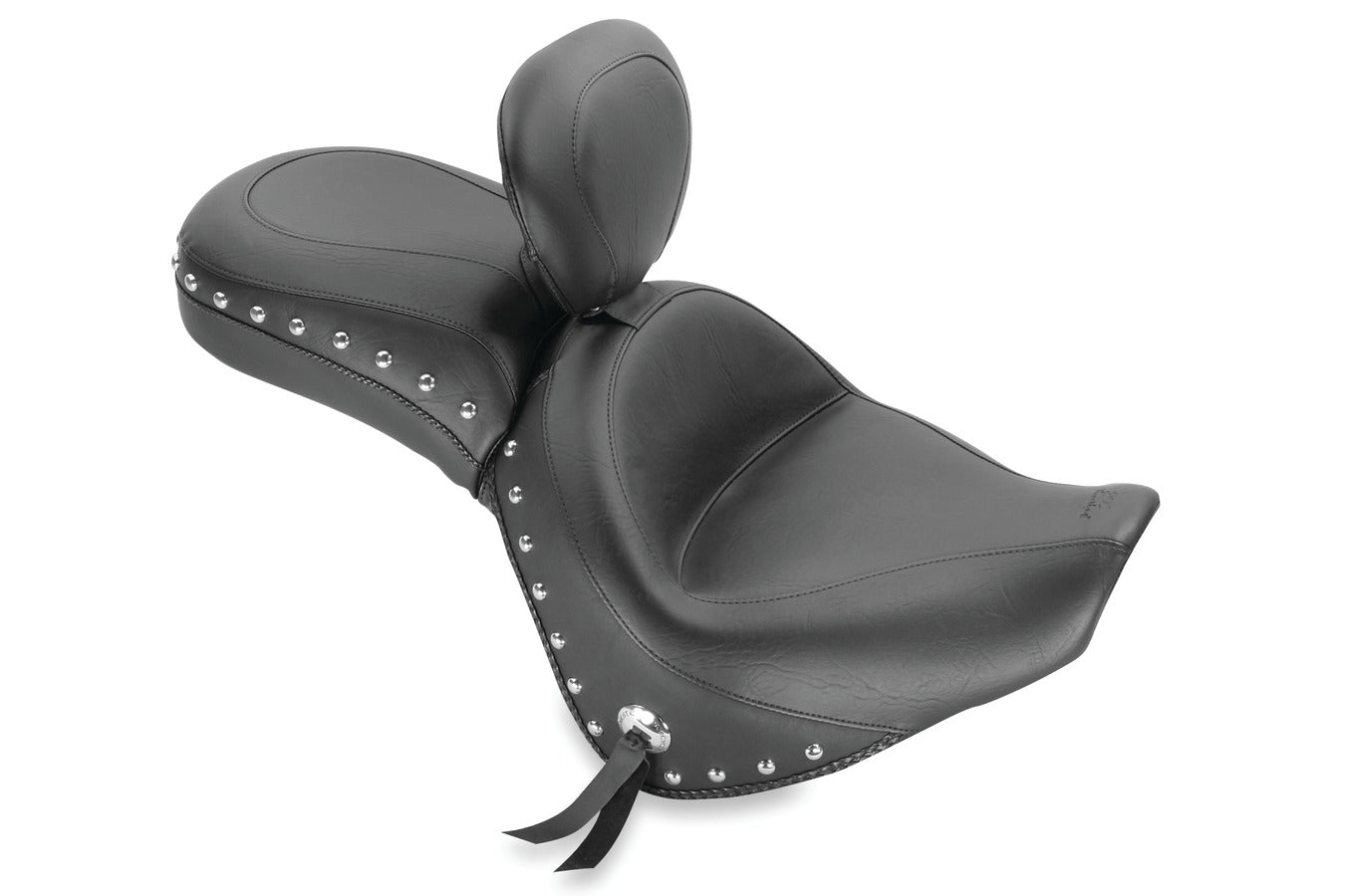 Standard Touring One-Piece, 2-Up Motorcycle Seat for Kawasaki Vulcan 900 Classic & Custom 2006-2024