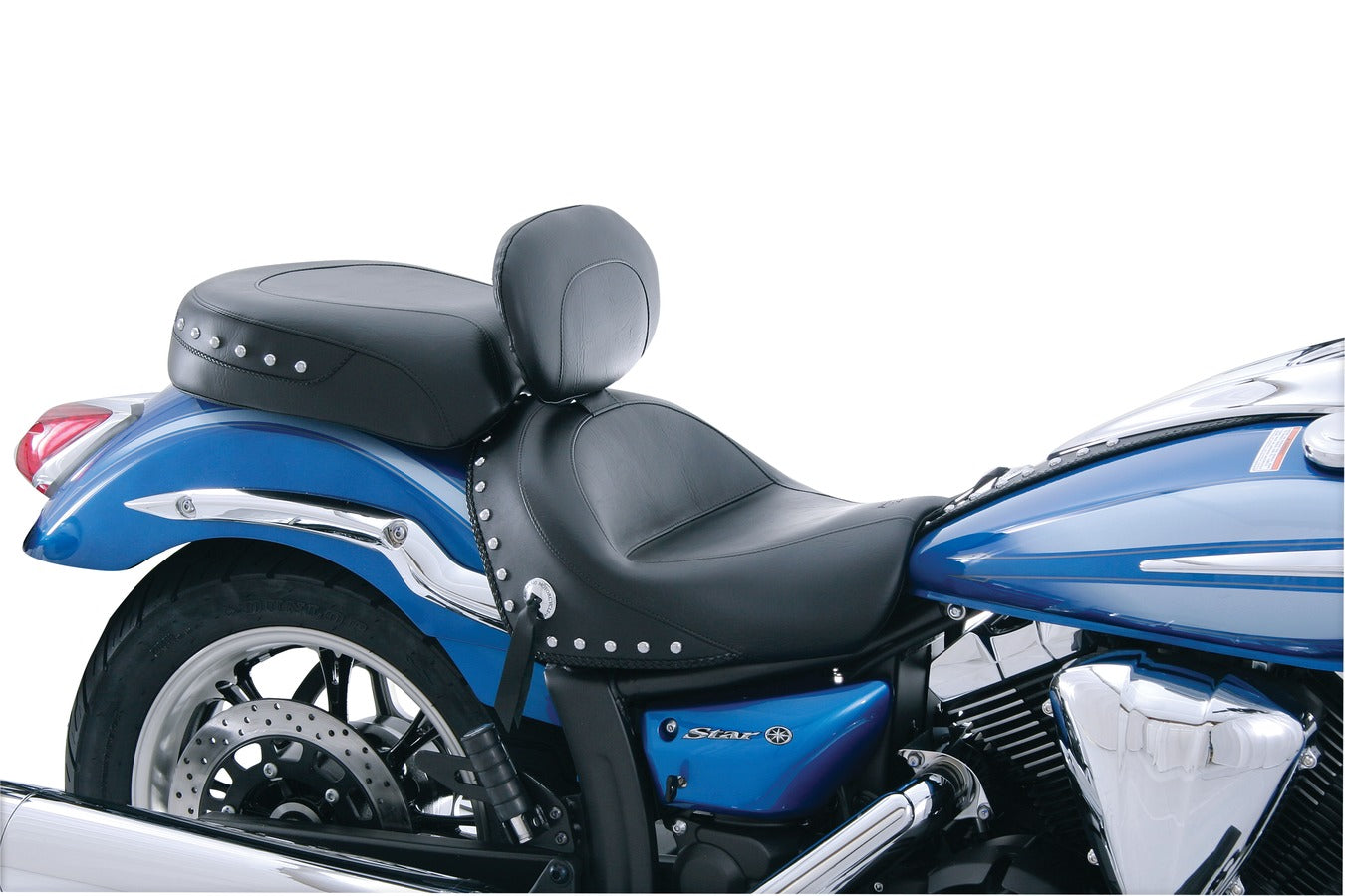 Standard Touring Motorcycle Seat for Yamaha V-Star 950 & 950 Tourer 2009-2017