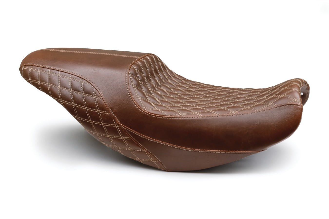 Revere Journey Diamond One-Piece, 2-Up Motorcycle Seat for Ducati Scrambler 800 2015-2023