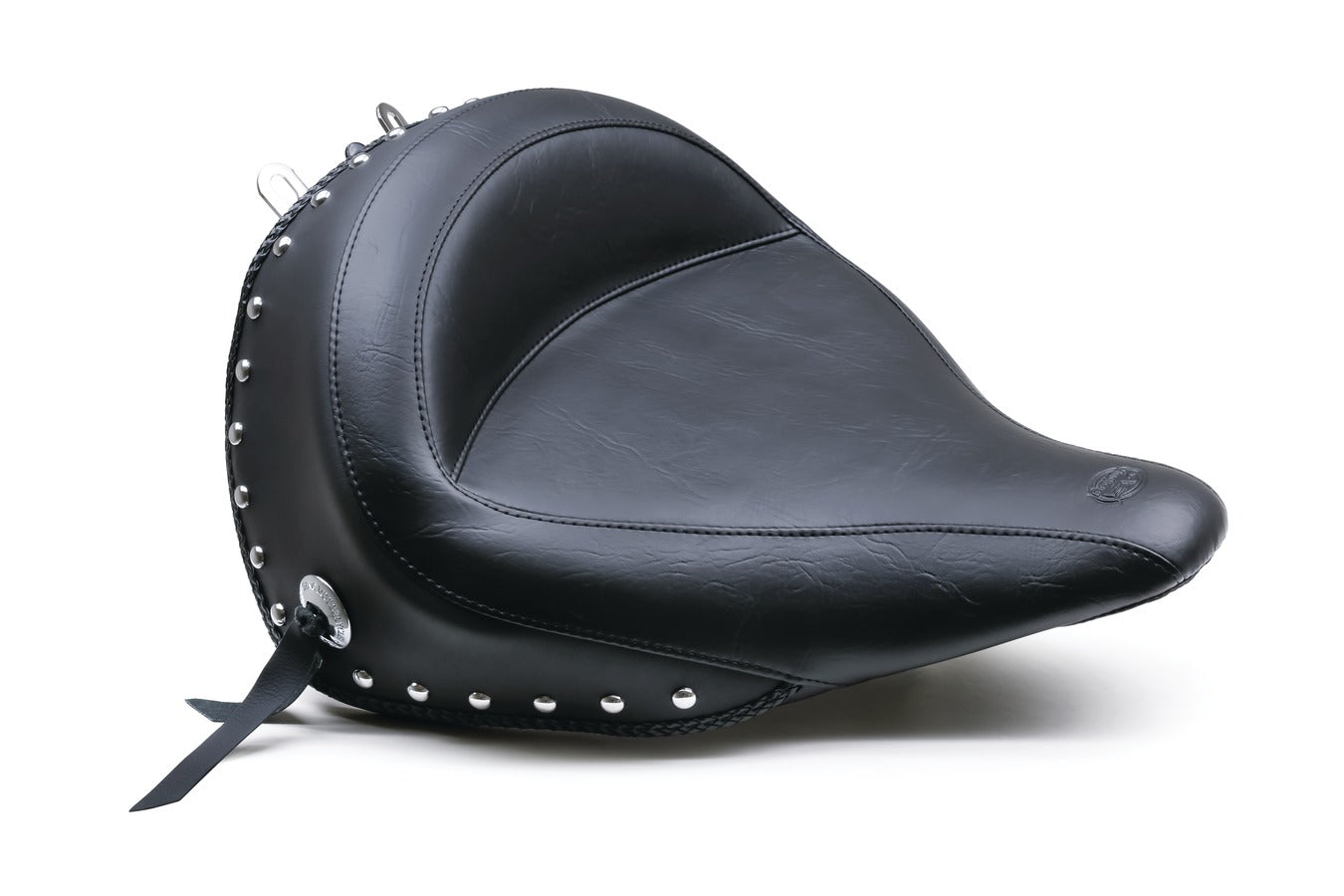 Wide Touring Solo Motorcycle Seat for Harley-Davidson Heritage Classic & Deluxe 2016-2017 (without standard rack)