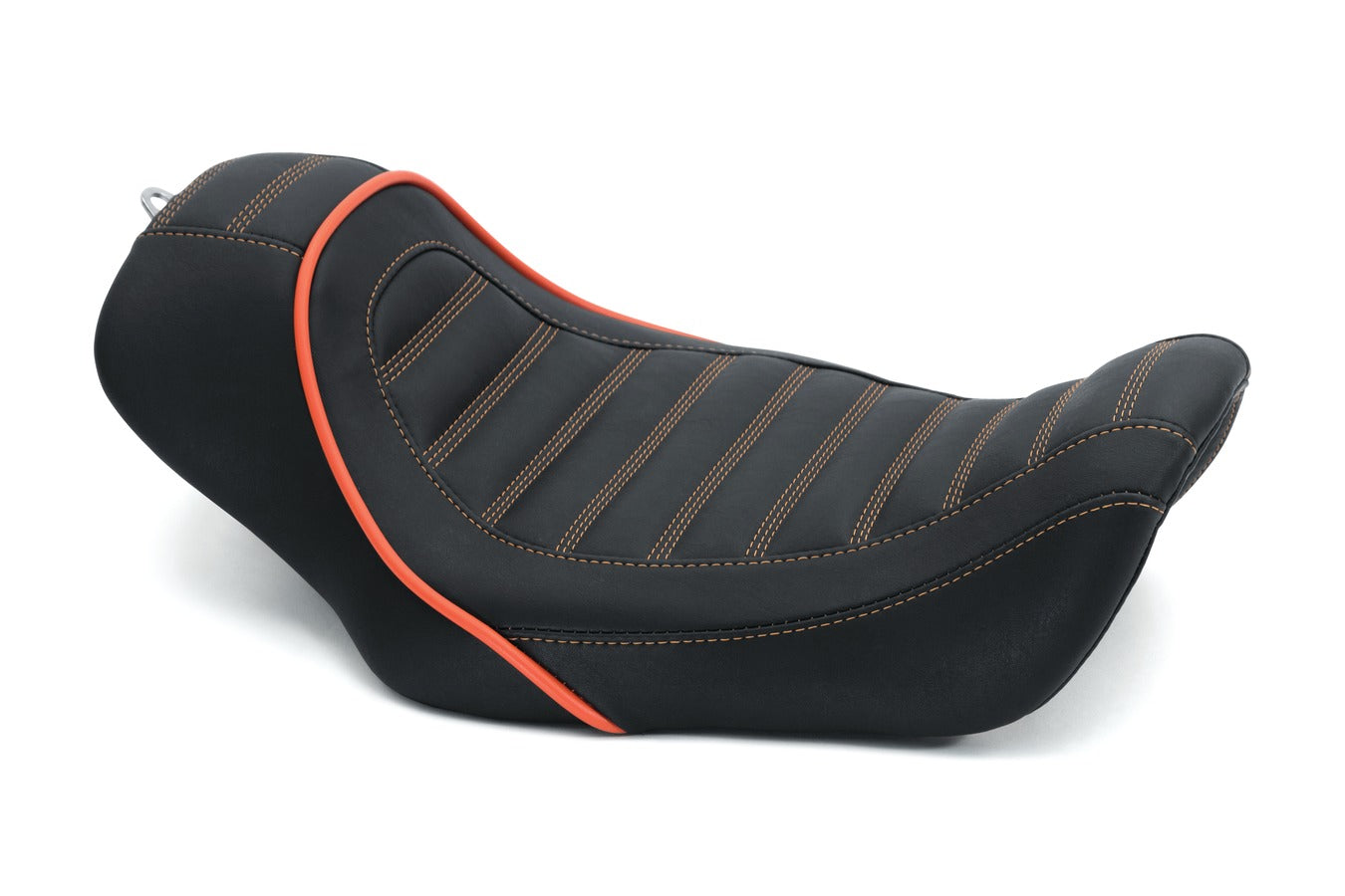 Revere Journey Stripe Solo Motorcycle Seat for Harley-Davidson Dyna 2006-2017