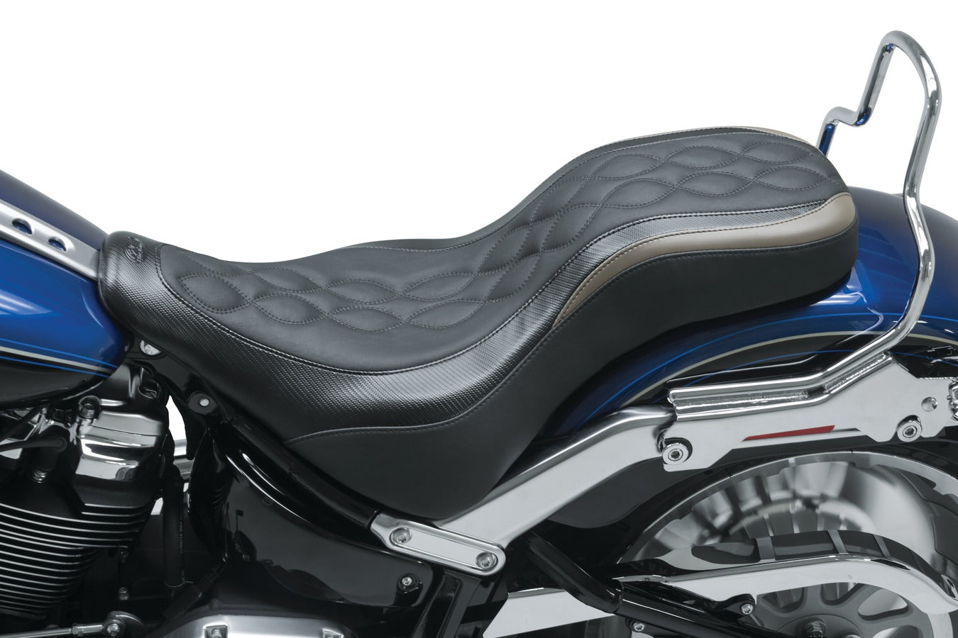 DayTripper™ One-Piece, 2-Up Motorcycle Seat for Harley-Davidson Fat Boy 2018-2024
