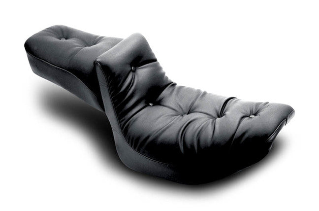 Mustang FXR 1982-94年式 2ピースシート 黒 Duke 2 piece seat for Harley-Davidson FXR 1982-2000