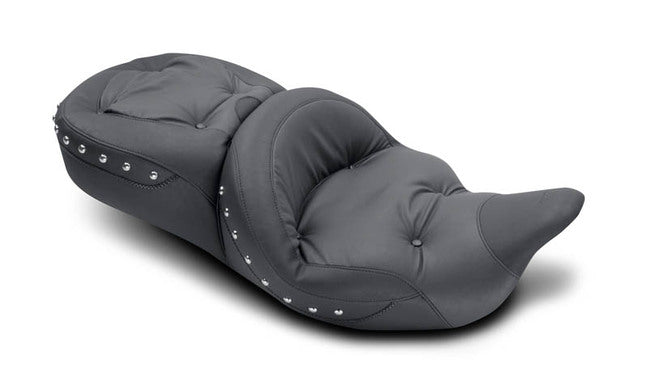 Super Touring Regal One-Piece, 2-Up Motorcycle Seat for Harley-Davidson FL Touring 2008-2024*