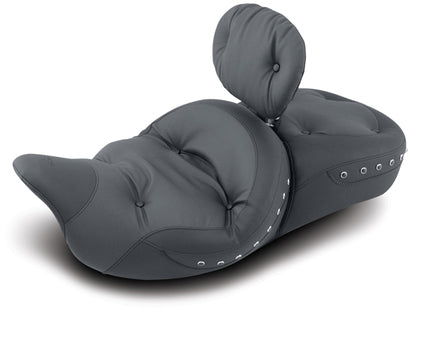 Super Touring Regal One-Piece, 2-Up Motorcycle Seat for Harley-Davidson FL Touring 2008-2024*