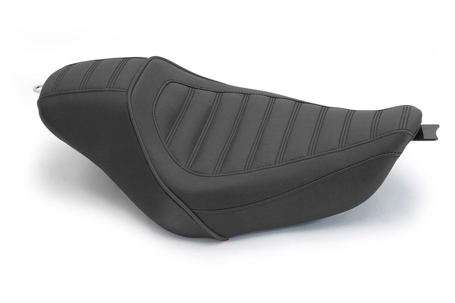 Revere Journey Stripe Solo Motorcycle Seat for Harley-Davidson Sportster 2004-2022*