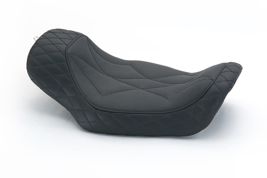 Revere Journey Diamond Solo Motorcycle Seat for Harley-Davidson Sportster 2004-2022*