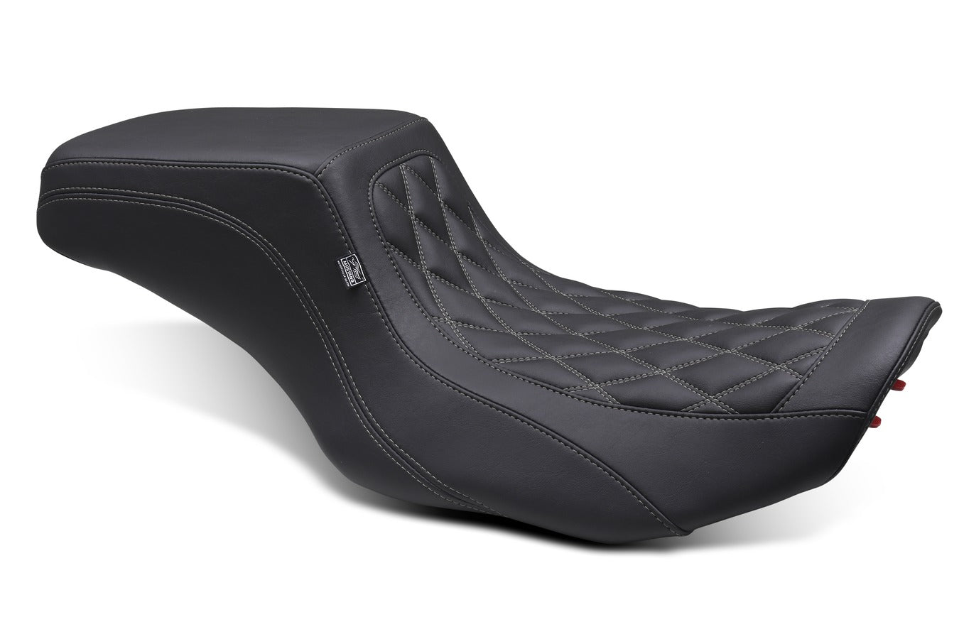 Double Diamond Squareback with Smooth Passenger for Harley Davidson™ 2023-2025 CVO Road Glide (ST) and CVO Street Glide 2024-2025 Road Glide and Street Glide