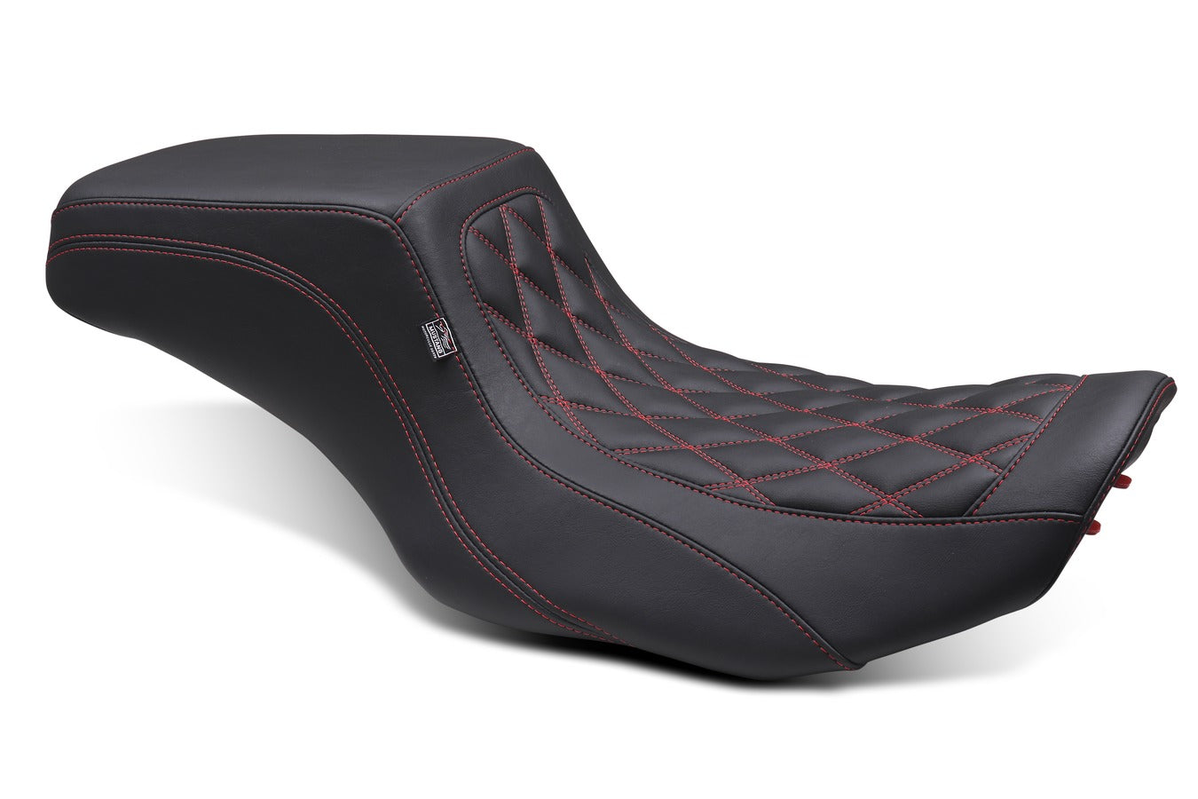 Double Diamond Squareback with Smooth Passenger for Harley Davidson™ 2023-2025 CVO Road Glide (ST) and CVO Street Glide 2024-2025 Road Glide and Street Glide