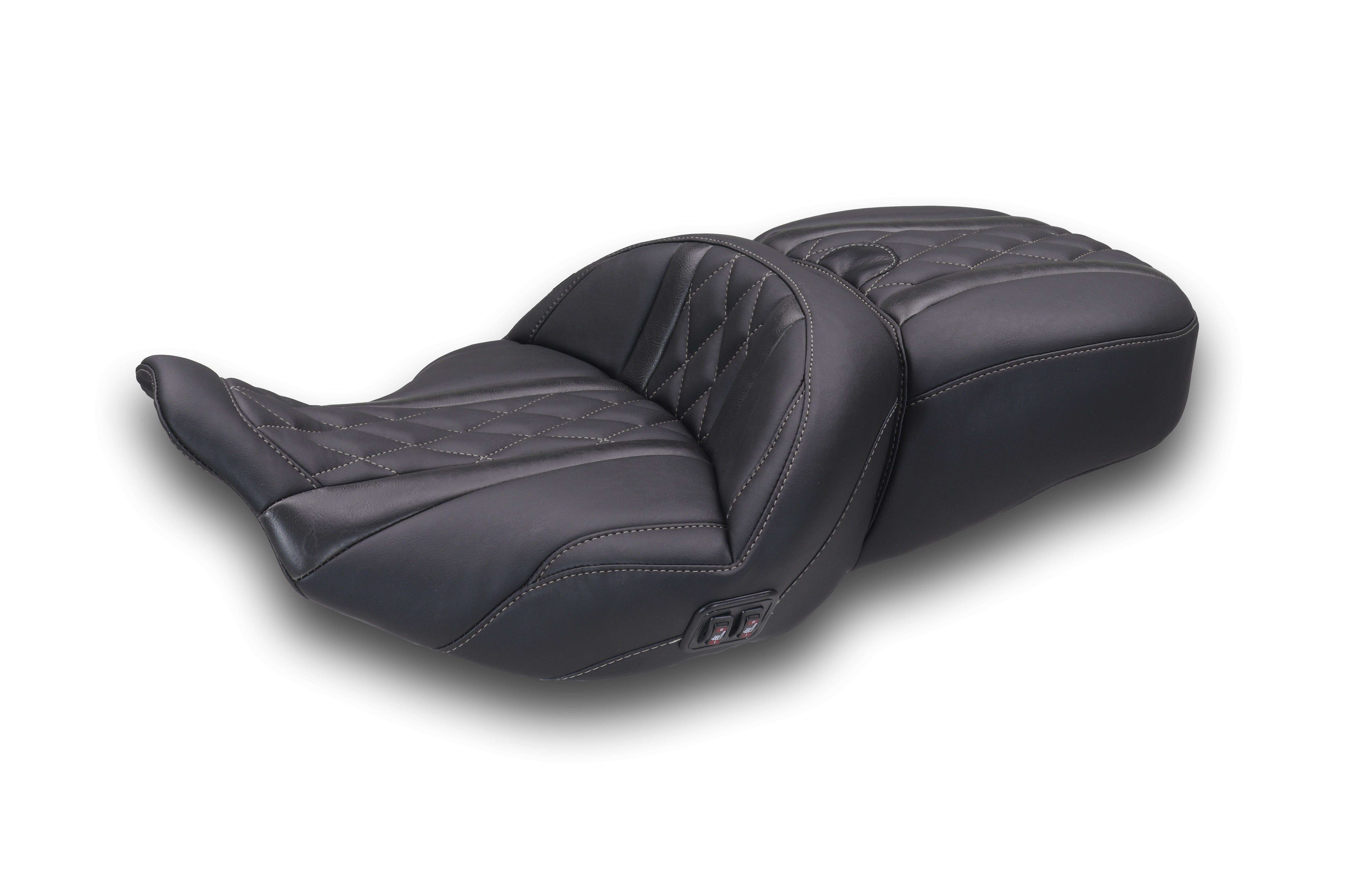 Super Touring Standard Reach One Piece 2-Up for Harley Davidson™ 2023-2026 CVO Road Glide (ST) and Street Glide 2024-2026 Road Glide and Street Glide