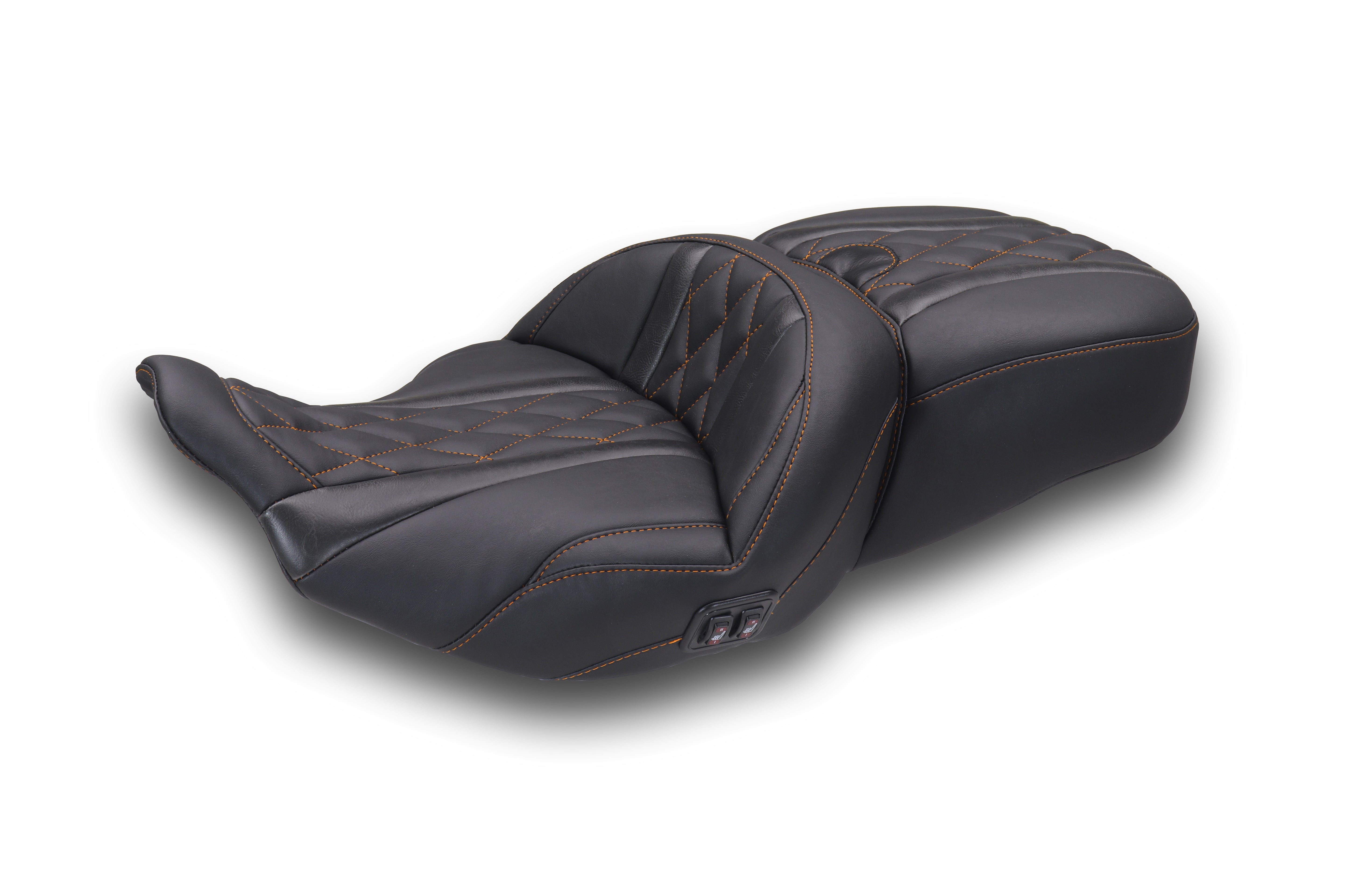 Super Touring Standard Reach One Piece 2-Up for Harley Davidson™ 2023-2026 CVO Road Glide (ST) and Street Glide 2024-2026 Road Glide and Street Glide