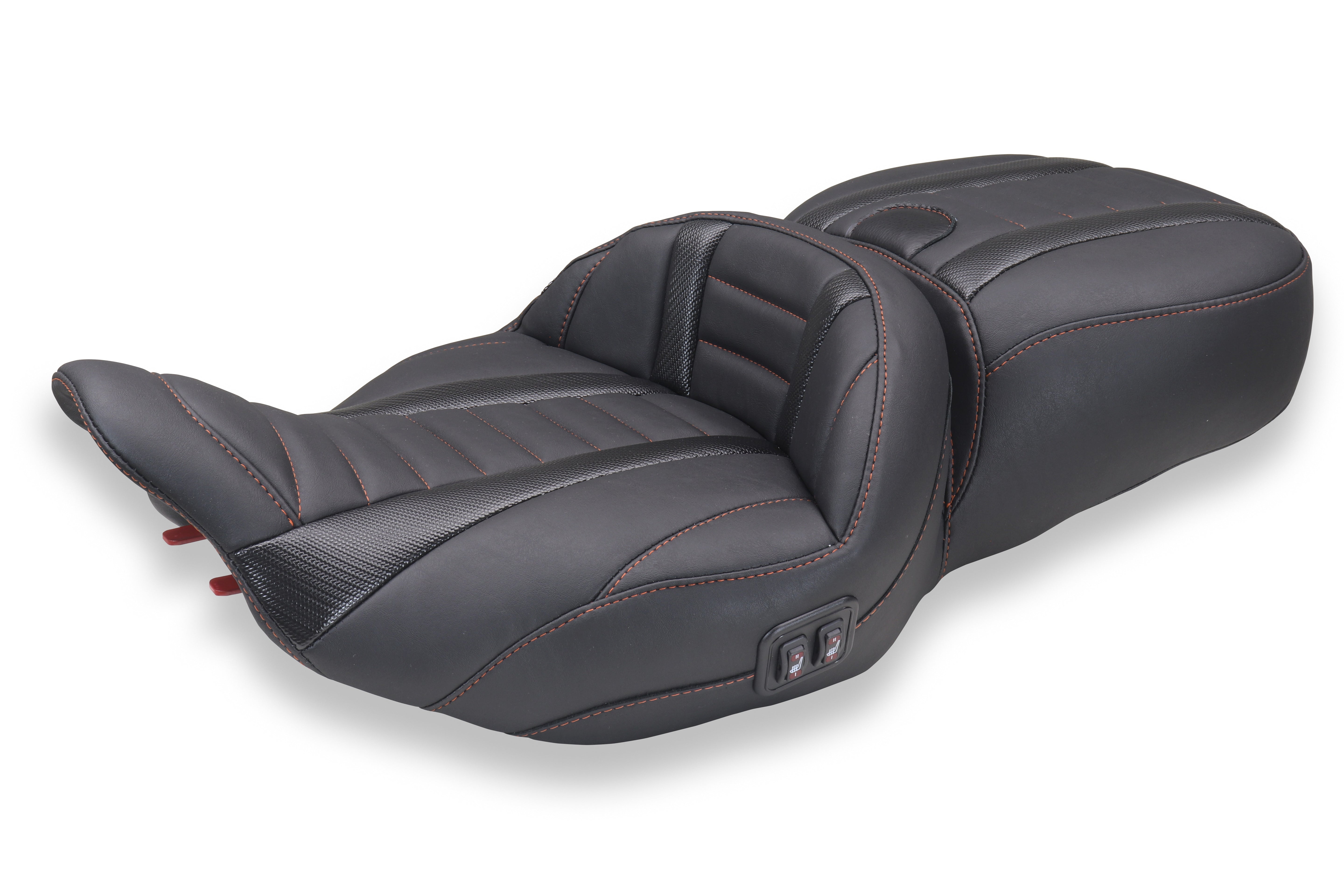 Super Touring Extended Reach One Piece 2-Up for Harley Davidson ™ 2023-2026 CVO Road Glide (ST) and Street Glide & 2024-2026 Road Glide and Street Glide