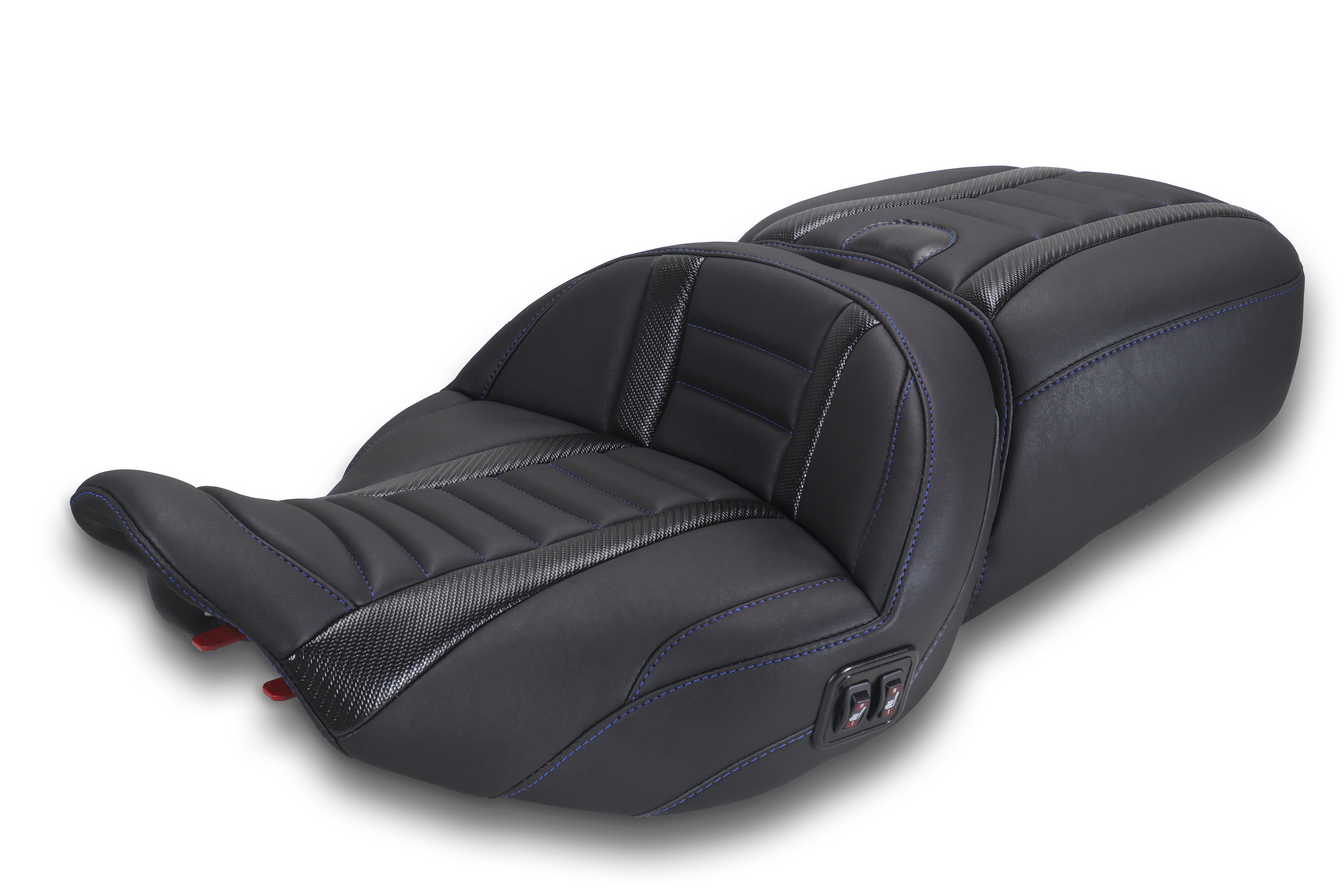 Super Touring Standard Reach One Piece 2-Up for Harley Davidson™ 2023-2026 CVO Road Glide (ST) and Street Glide & 2024-2026 Road Glide and Street Glide