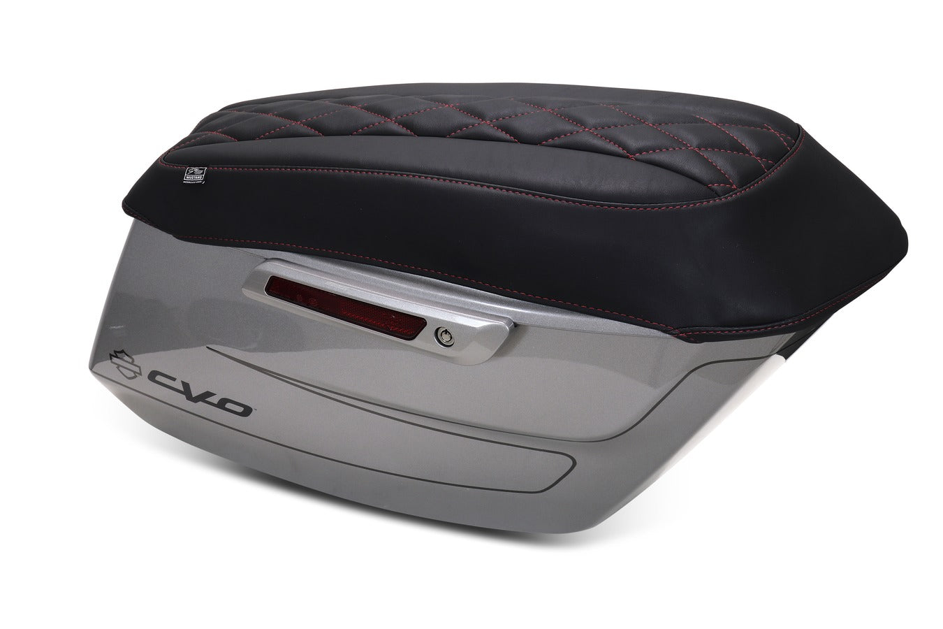 Deluxe Diamond Saddlebag Lid Covers for Harley Davidson ™ 2023-2026 CVO Road Glide (ST) and Street Glide 2024-2026 Road Glide and Street Glide
