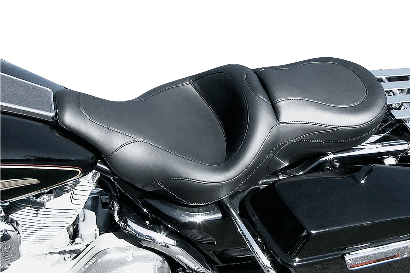 Sport Touring One-Piece Seat for Harley-Davidson Electra Glide & Road Glide 1997-