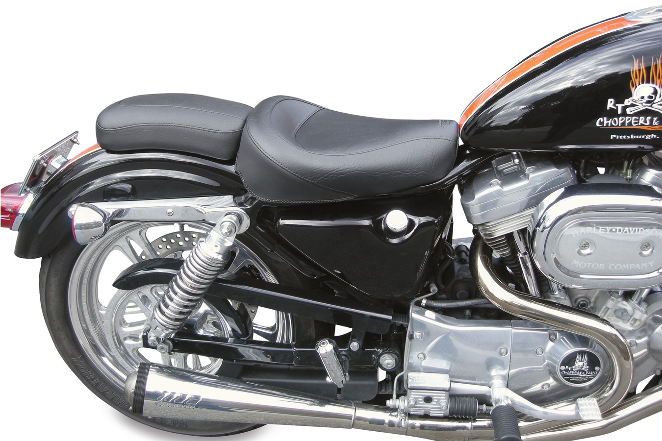 Standard Touring Solo Seat for Harley-Davidson Dyna 2006-