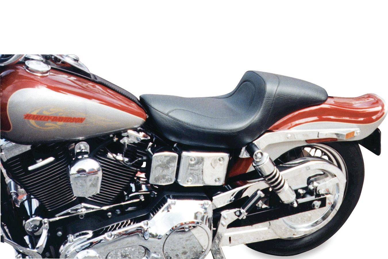 Fastback™ One-Piece Seat for Harley-Davidson Dyna 1991-