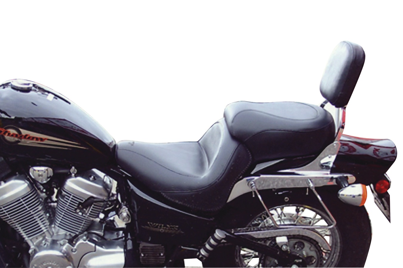 Wide Touring One-Piece Seat for Honda VLX600 Shadow 1999-