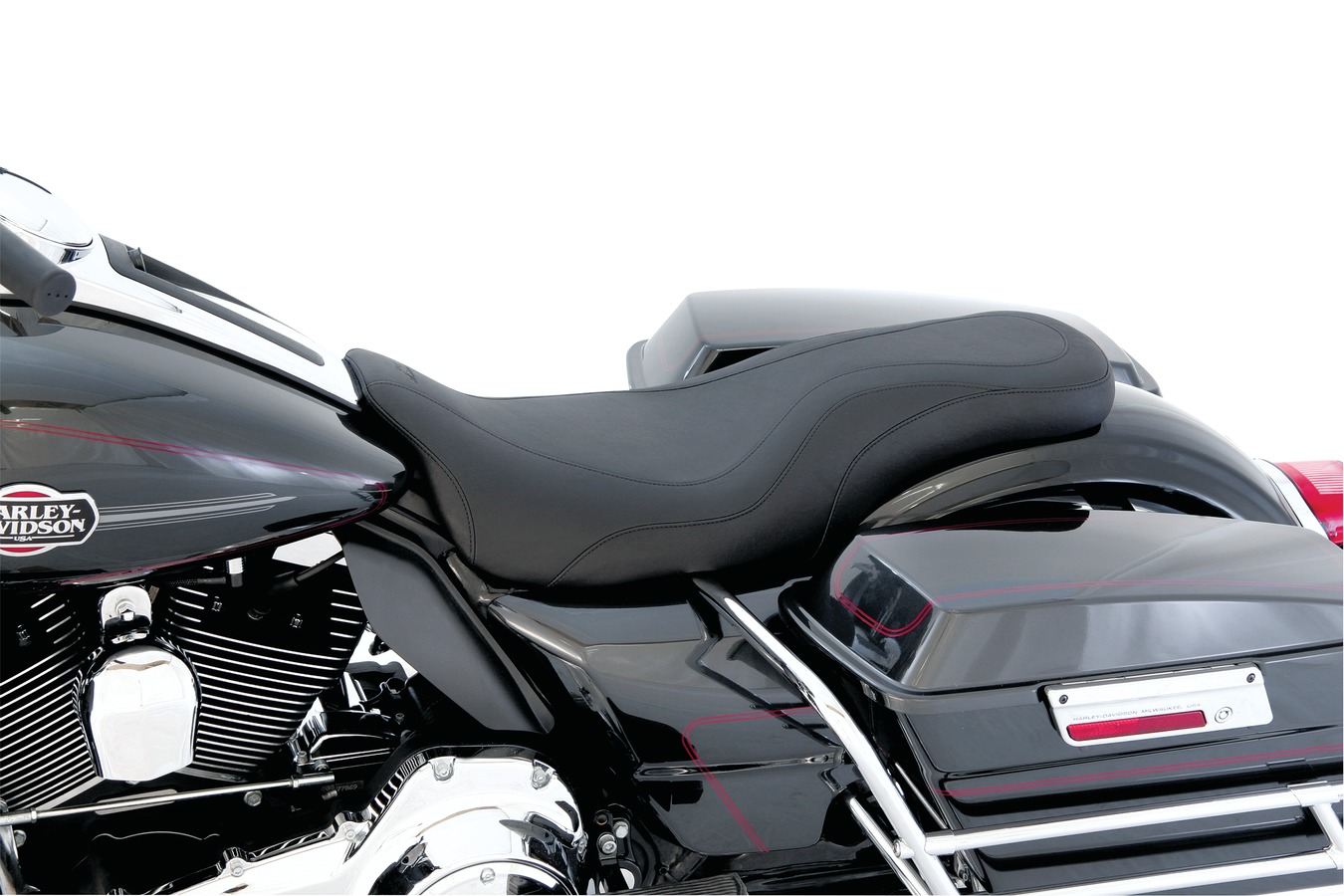 DayTripper™ One-Piece Seat for Harley-Davidson Electra Glide Standard, Road Glide, Road King & Street Glide 2008-