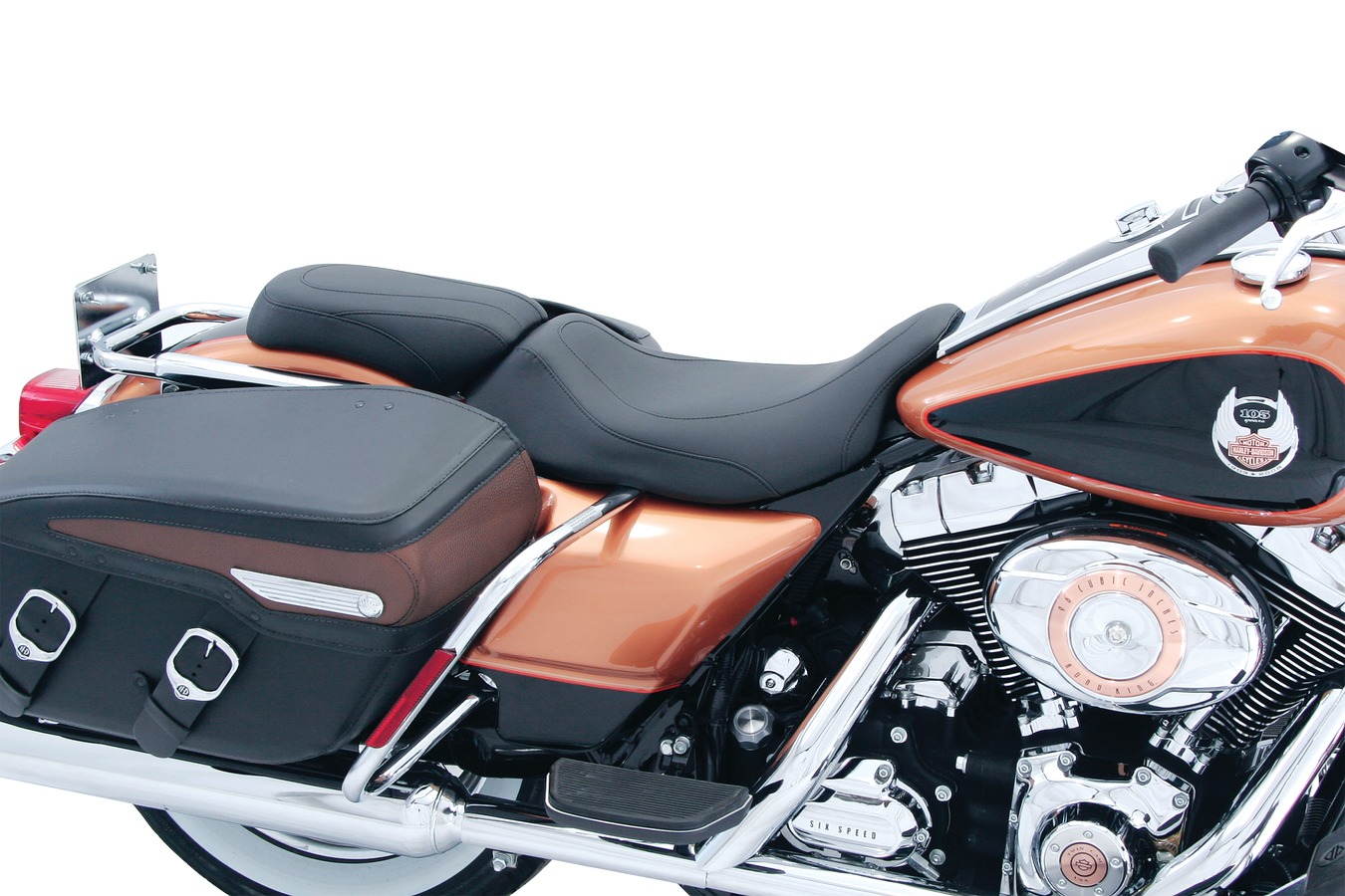 Tripper™ Solo Seat for Harley-Davidson Electra Glide Standard, Road Glide, Road King & Street Glide 2008-
