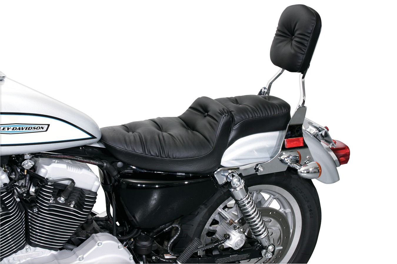 Duke One-Piece Seat for Harley-Davidson Sportster 2004-