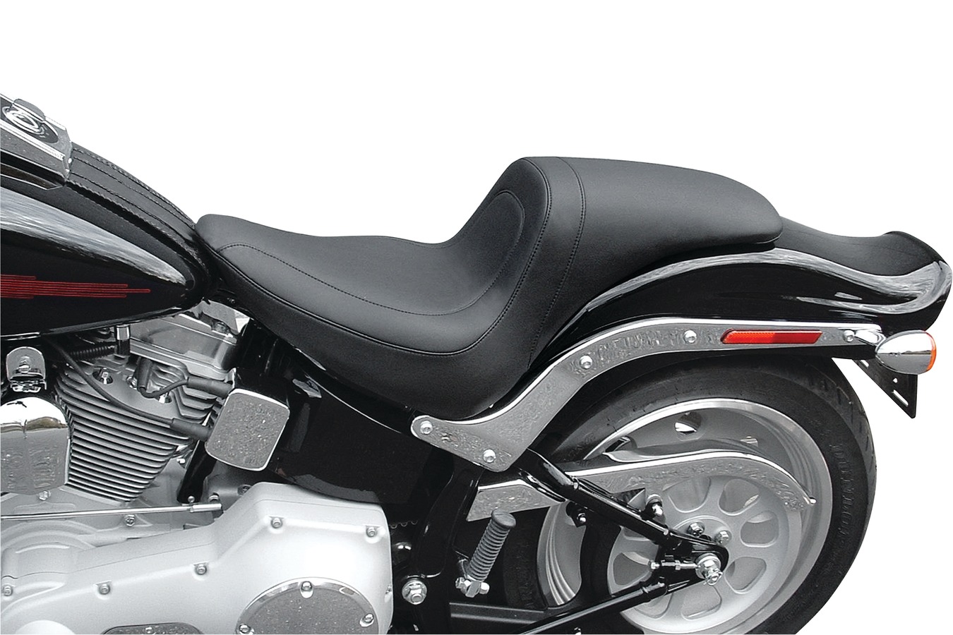 Fastback™ One-Piece Seat for Harley-Davidson Softail Wide Tire 2006-