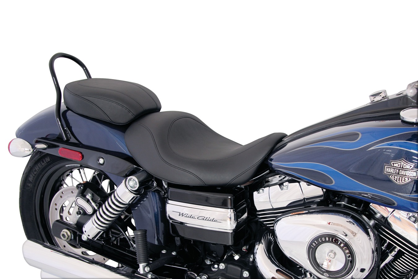 Wide Tripper™ Forward Solo Seat for Harley-Davidson Dyna 2006-
