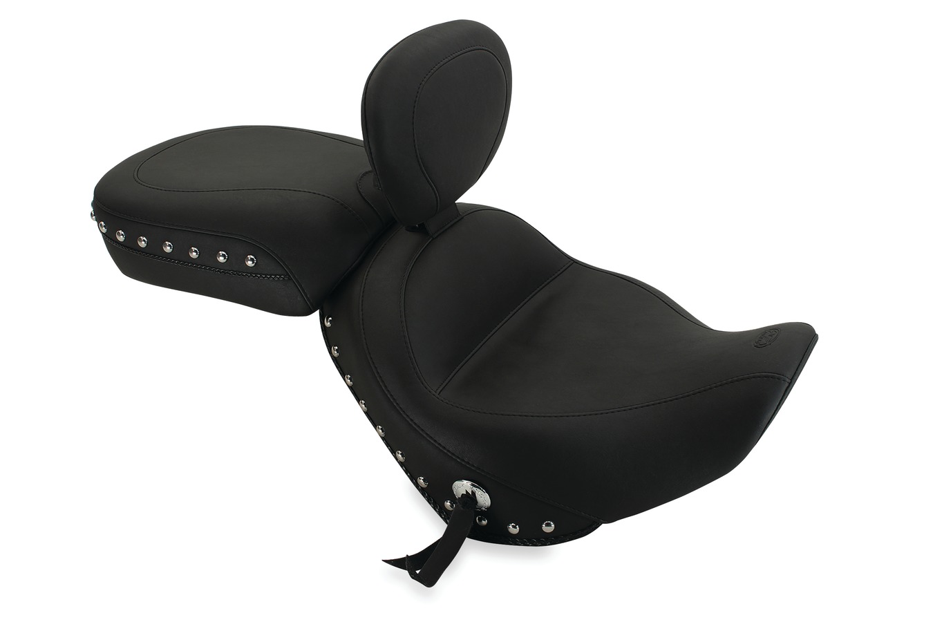 Standard Touring Two-Piece Seat with Driver Backrest for Triumph America 2002-