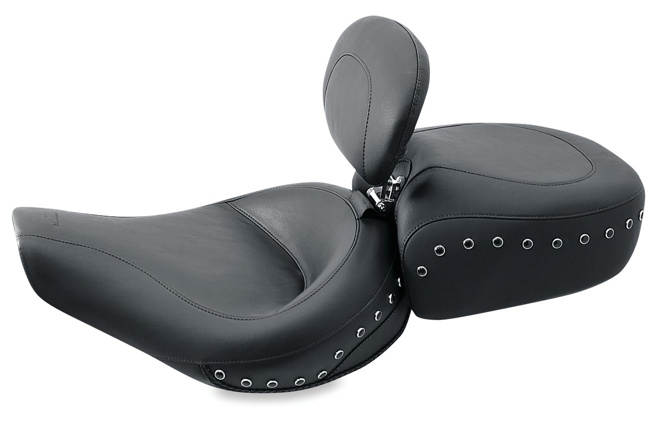 Standard Touring Solo Seat with Driver Backrest for Harley-Davidson Road King 1994-