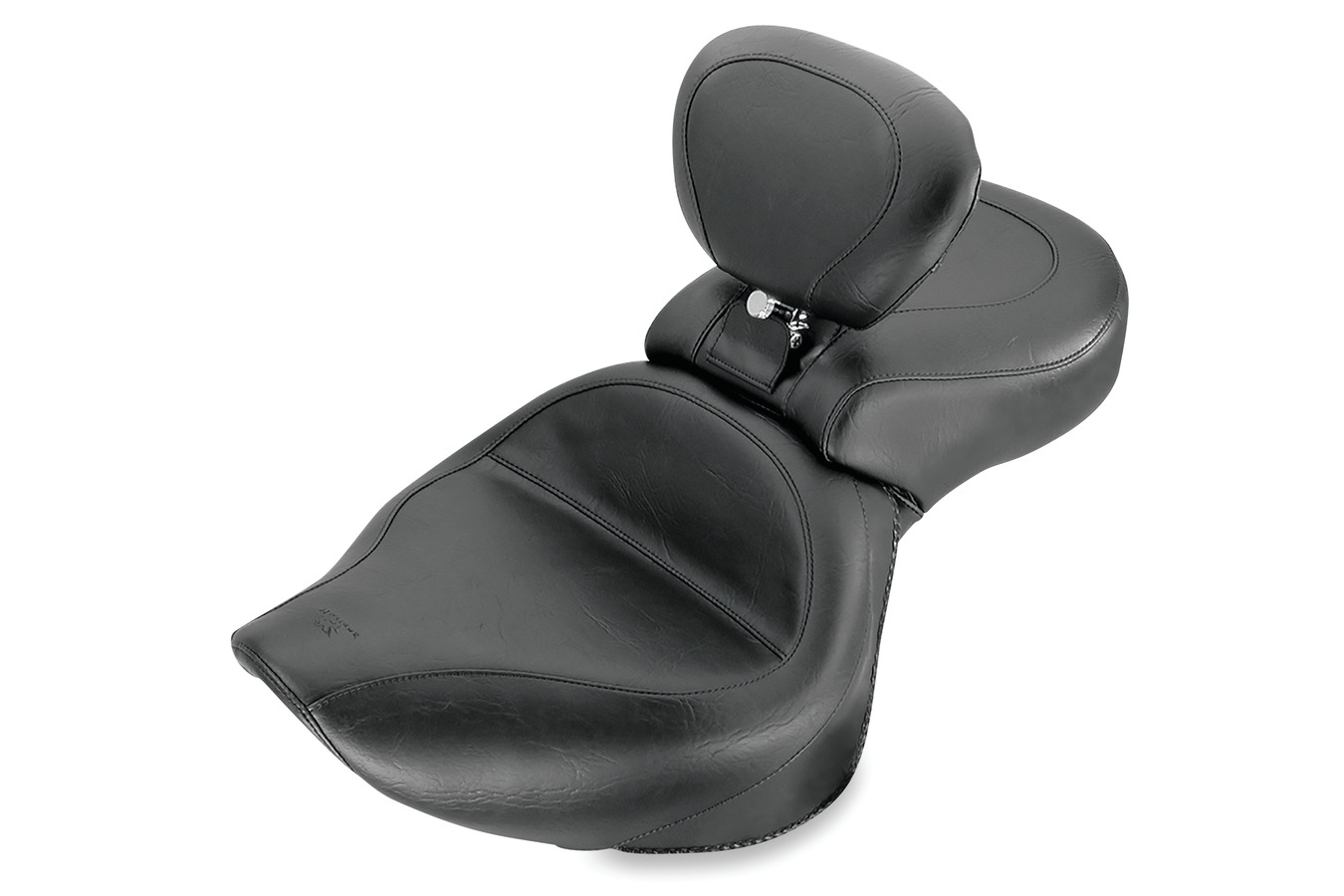 Wide Touring One-Piece Seat with Driver Backrest for Honda VT750DC Spirit 2001-
