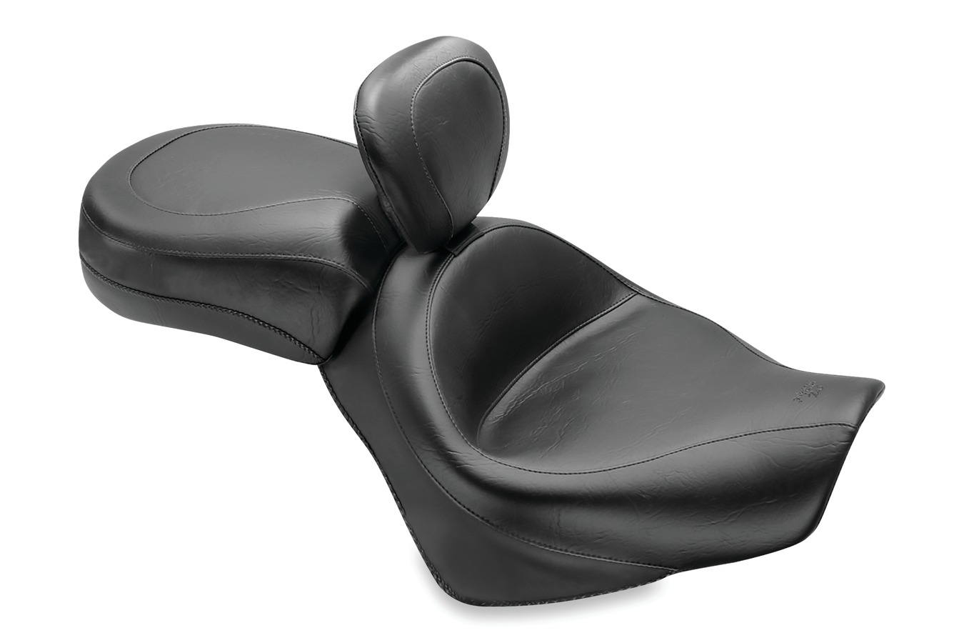 Wide Touring Two-Piece Seat with Driver Backrest for Honda VT750C2 Spirit 2007-