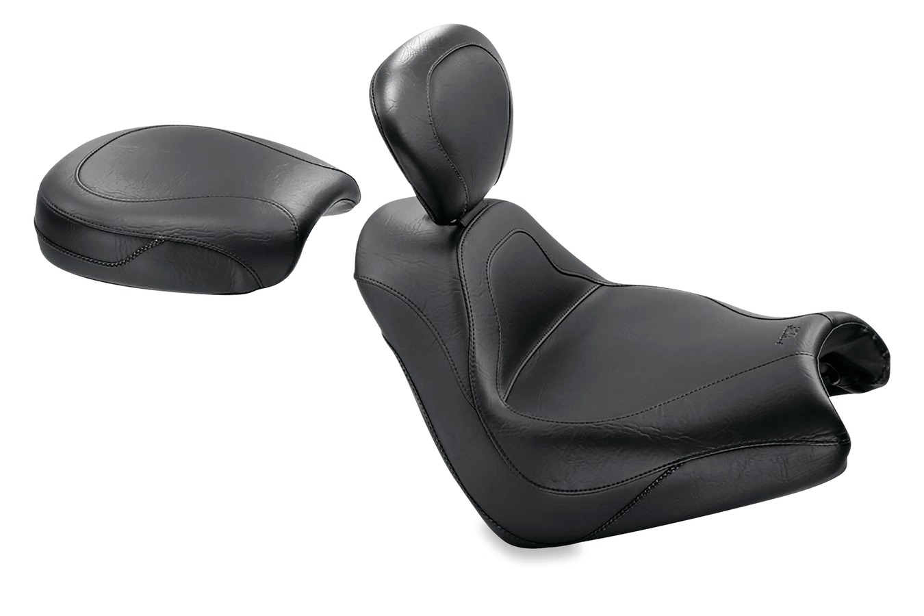 Sport Touring Solo Seat with Driver Backrest for Honda VTX1800F 2005-