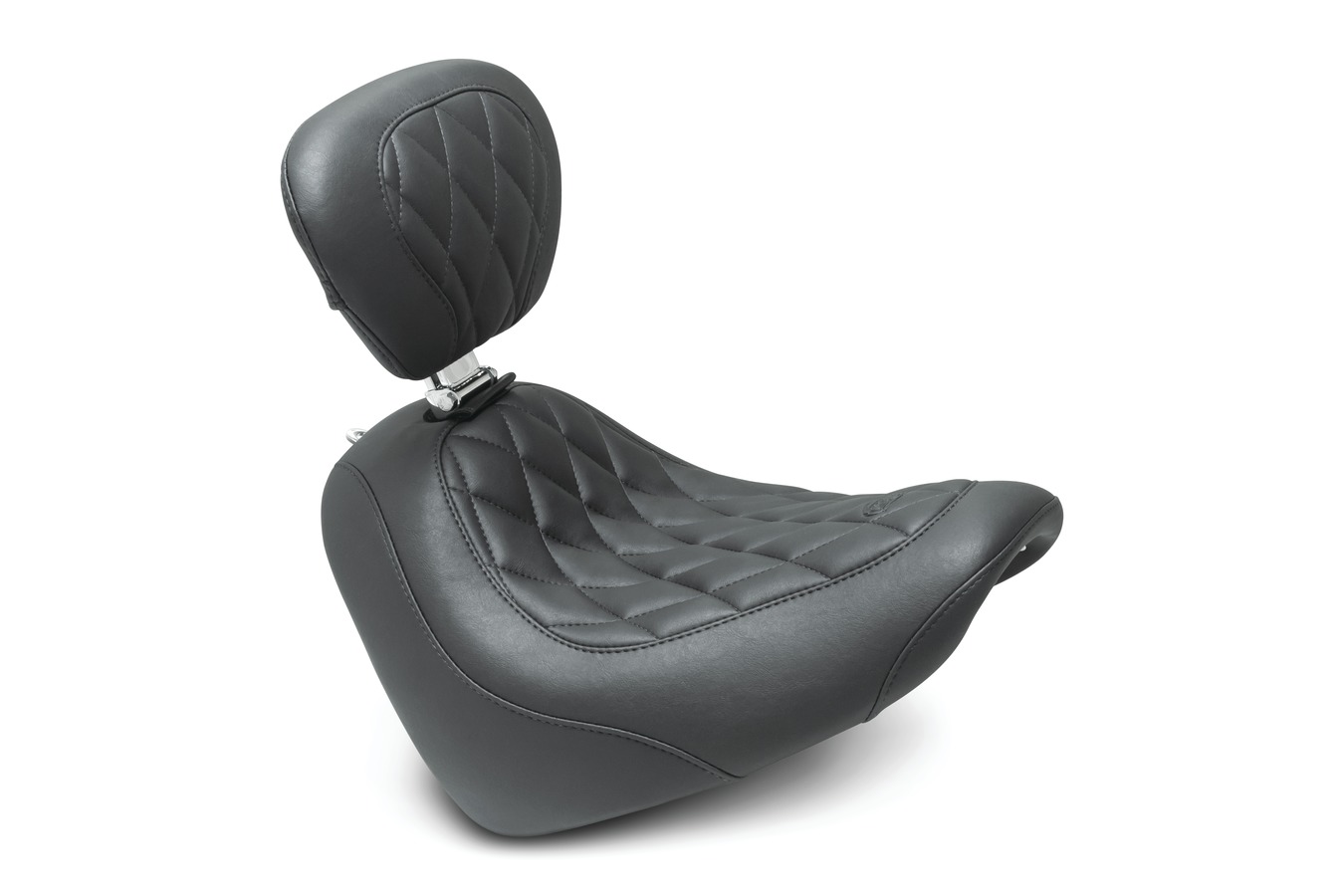Wide Tripper™ Solo Seat with Driver Backrest for Harley-Davidson Fat Bob 2018-
