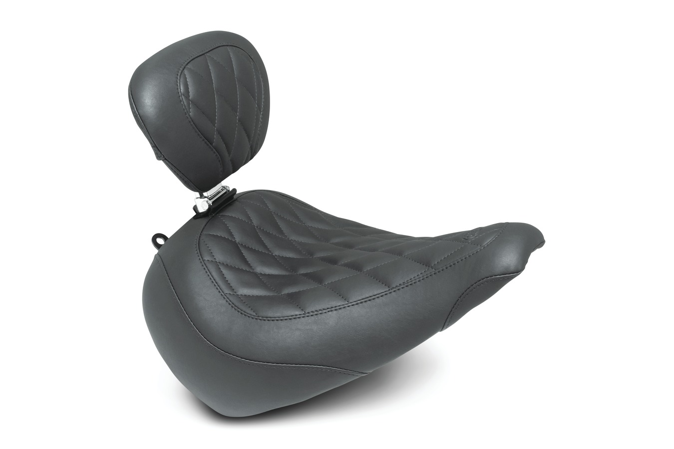 Wide Tripper™ Solo Seat with Driver Backrest for Harley-Davidson Fat Boy 2018-