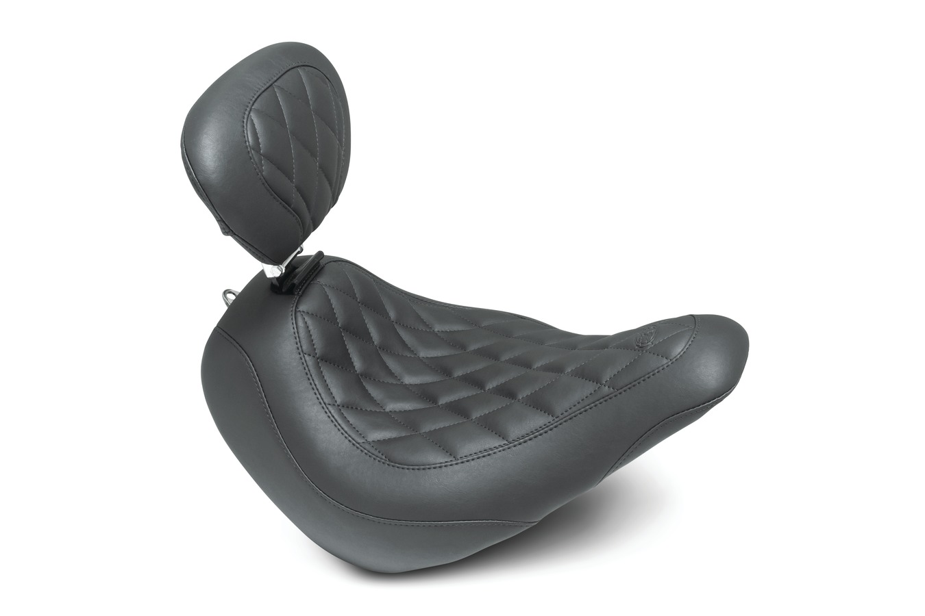 Wide Tripper™ Solo Seat with Driver Backrest for Harley-Davidson Low Rider & Sport Glide 2018-