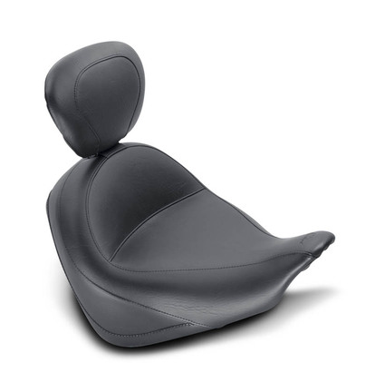 Wide Touring Solo Seat with Driver Backrest for Honda VT1300CX Fury 2010-