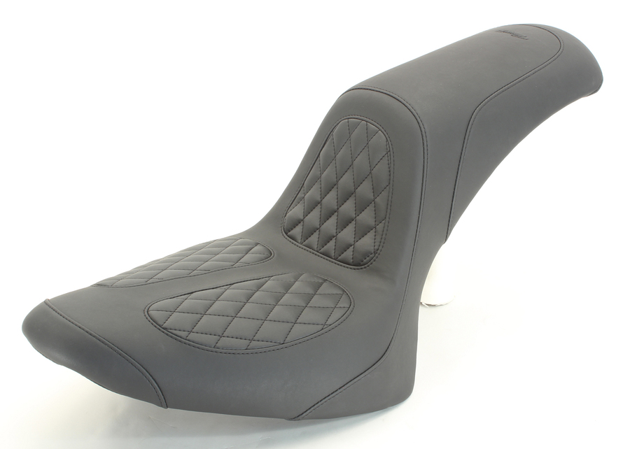 Signature Series Fastback™ One-Piece Seat by Dave Perewitz for Harley-Davidson Softail Standard Rear Tire 2000-