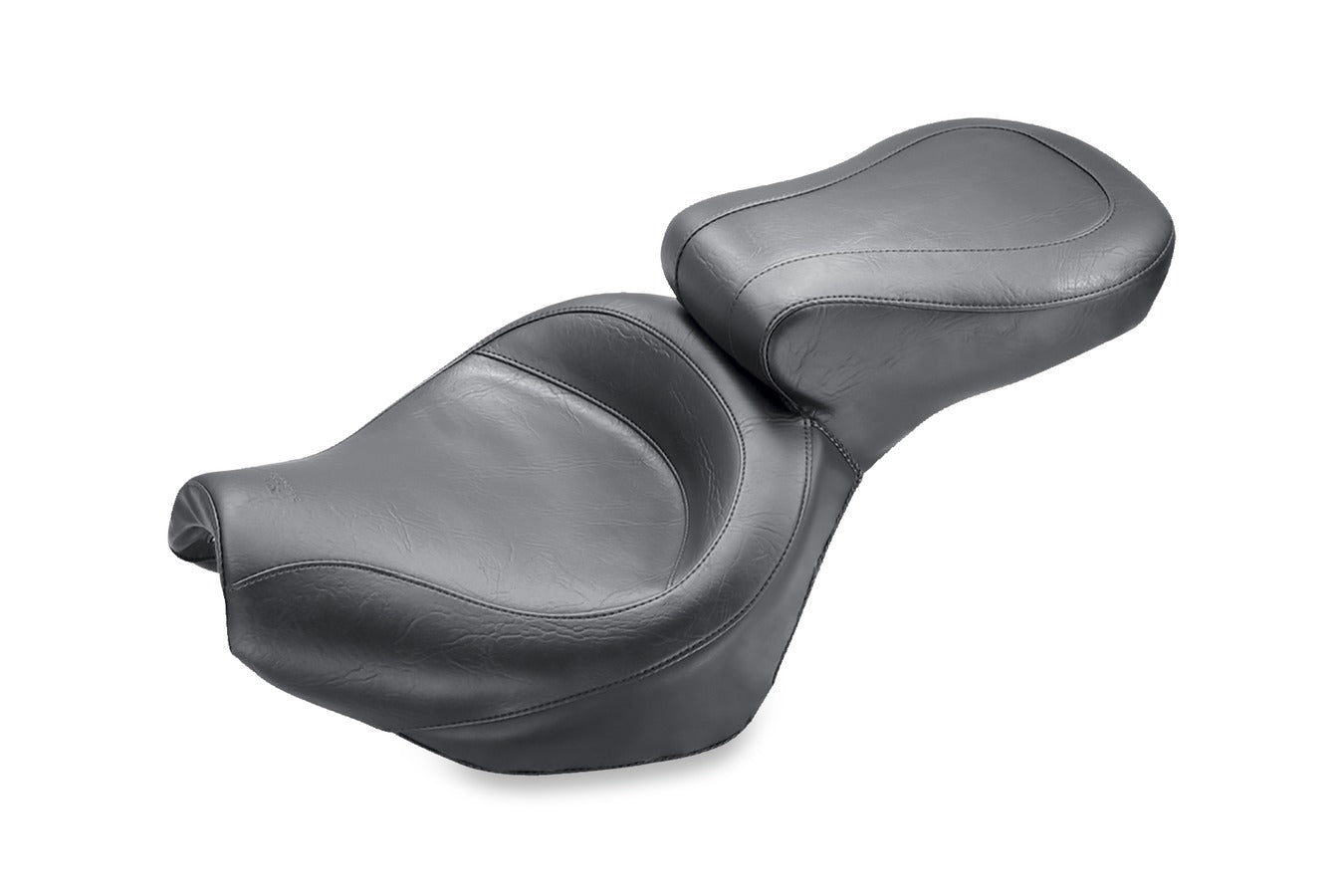 Standard Touring One-Piece, 2-Up Motorcycle Seat for Suzuki VS1400 Intruder 1987-2004 & S83 2005-2008