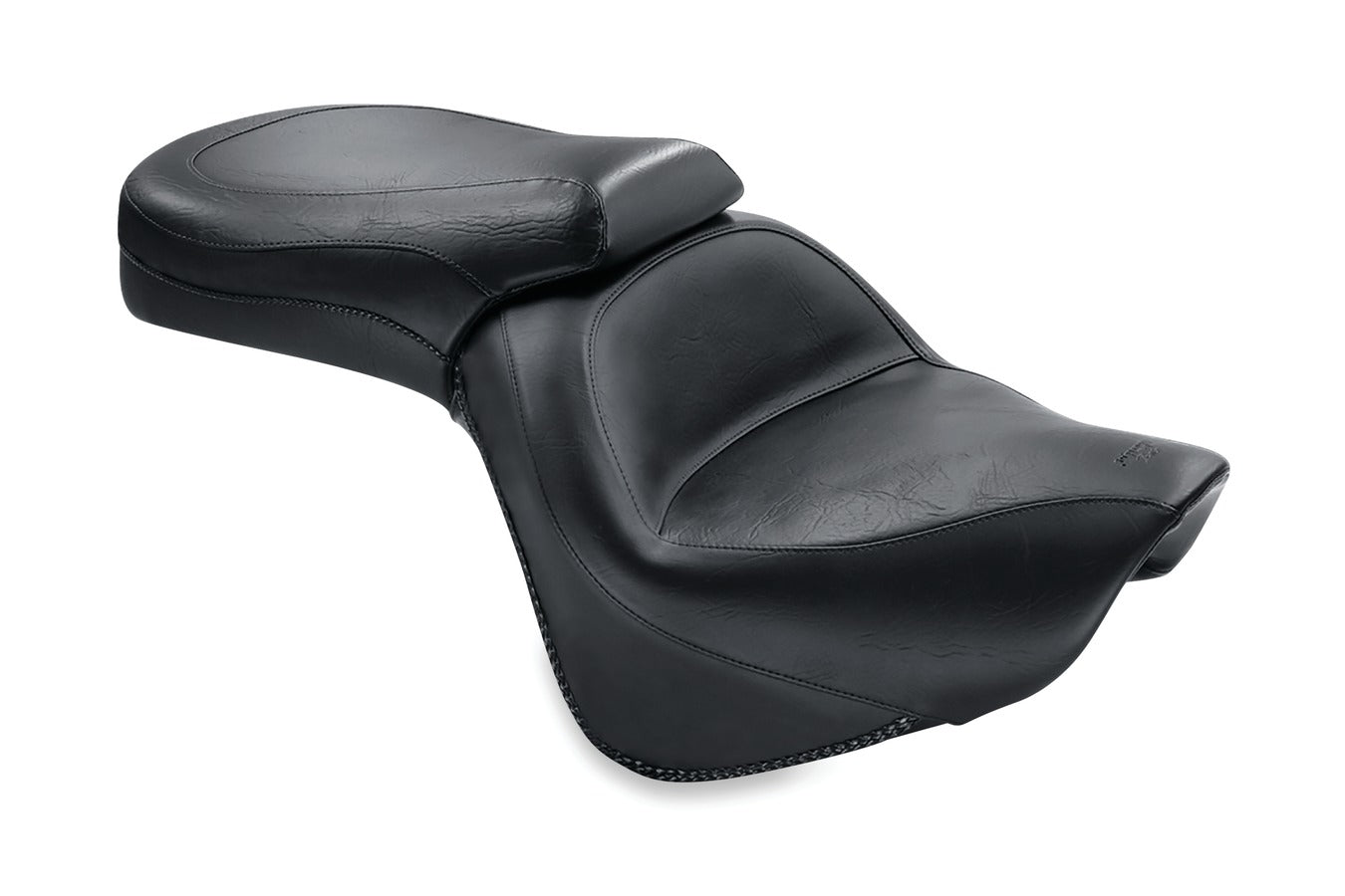 Standard Touring One-Piece, 2-Up Motorcycle Seat for Kawasaki Vulcan 900 Classic & Custom 2006-2024