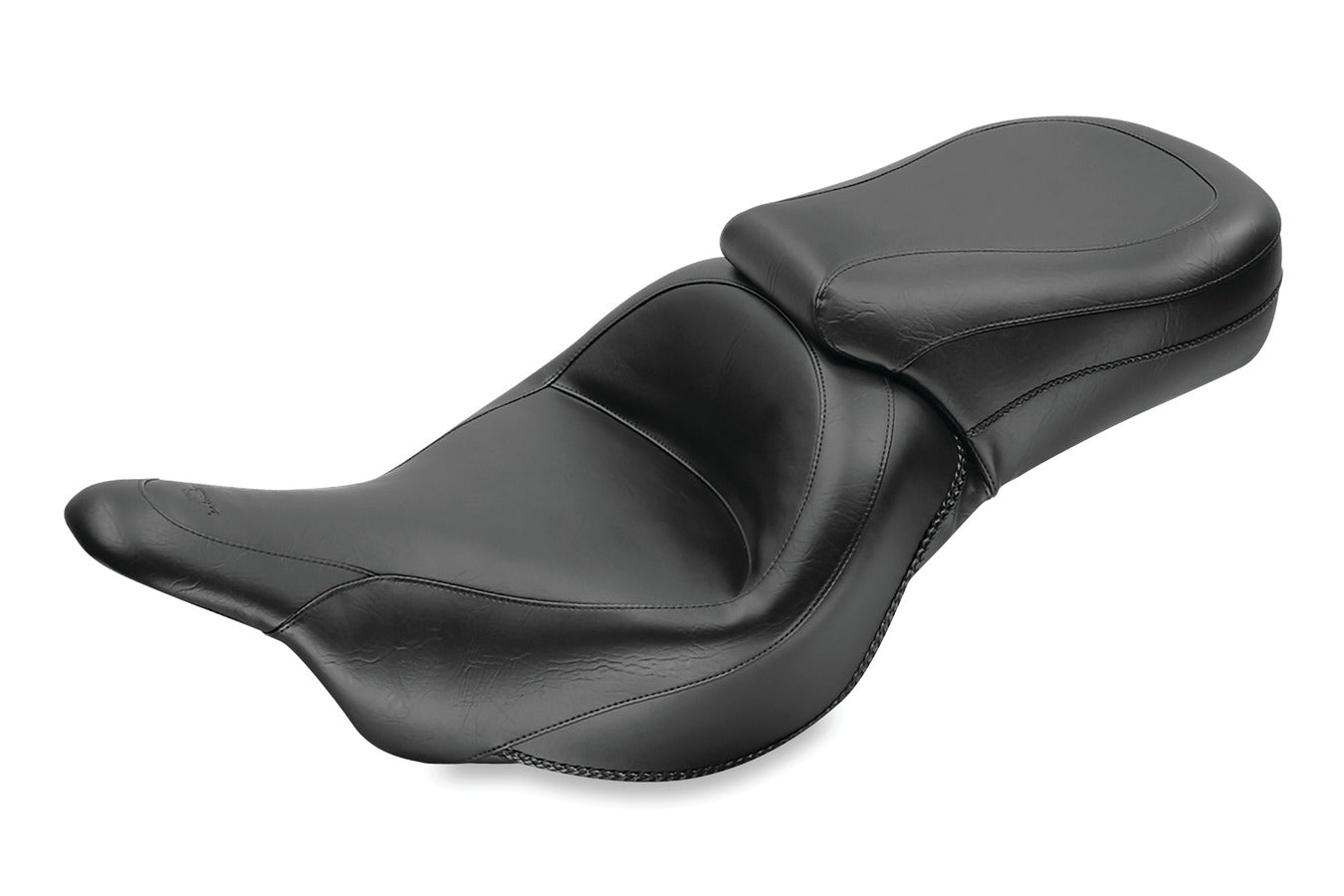 Standard Touring One-Piece, 2-Up Motorcycle Seat for Kawasaki Vulcan 1700 Voyager & Nomad 2009-2024