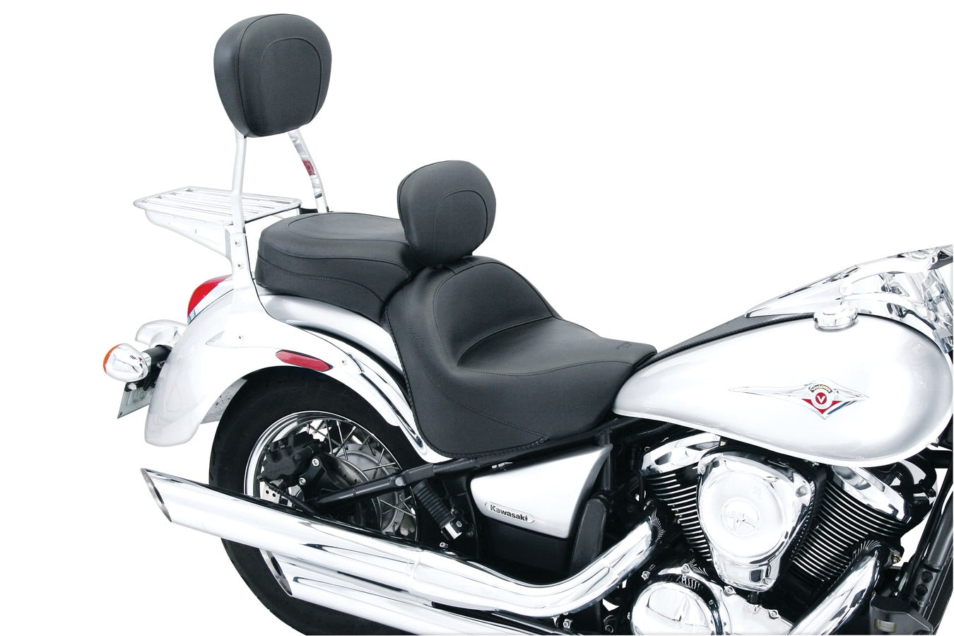 カテジナ　S1 S9 S17 S31 S40 打敷セット Sissy Bar Pad for Kawasaki Vulcan 900 Classic 2006-2025, Vulcan 1700 C