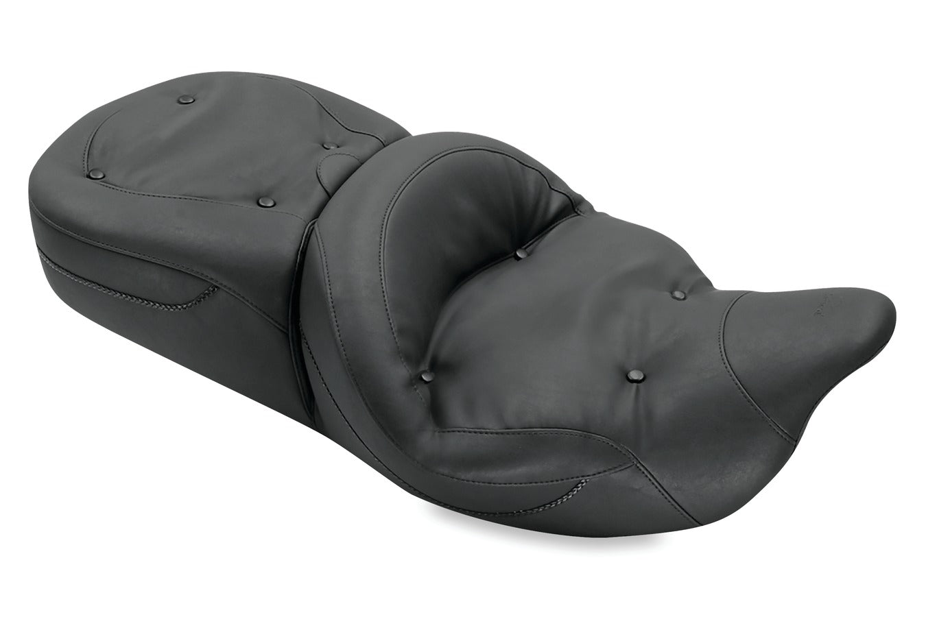 Super Touring Regal One-Piece, 2-Up Motorcycle Seat for Harley-Davidson FL Touring 2008-2024*