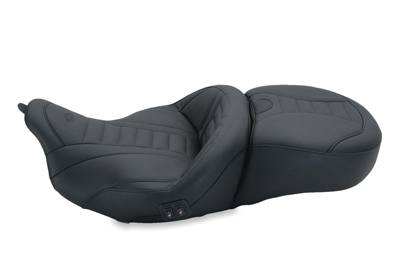 Super Touring Deluxe One-Piece, 2-Up Motorcycle Seat for Harley-Davidson FL Touring 2008-2024*