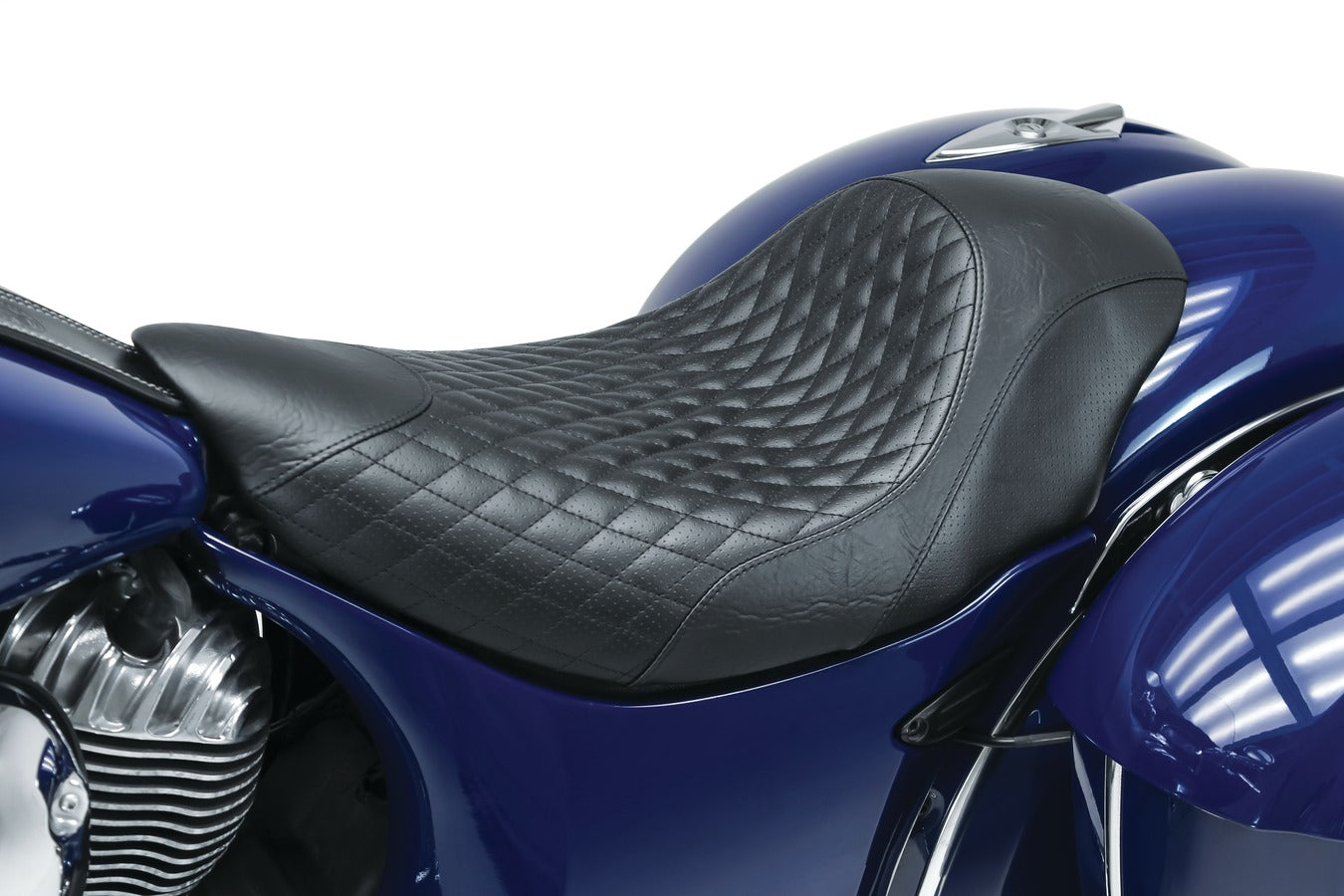 Cafe Signature Series by John Shope Solo Motorcycle Seat for Indian Chieftain, Chief Classic, Dark Horse, Roadmaster, Springfield & Vintage 2014-2024