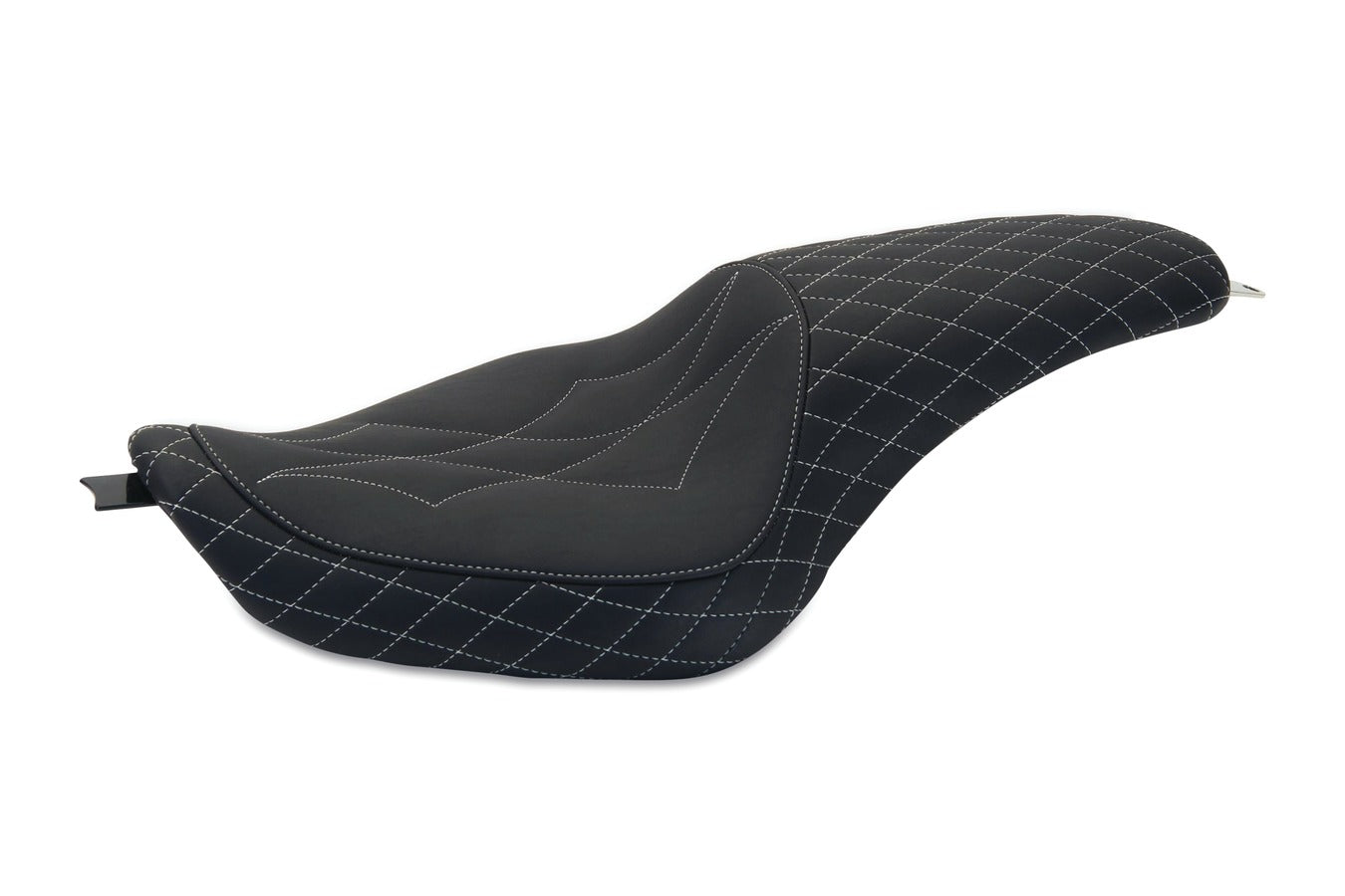 Revere Journey Diamond One-Piece, 2-Up Motorcycle Seat for Harley-Davidson Sportster 2004-2022*